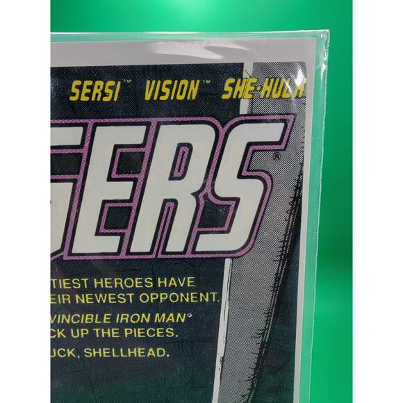 Avengers #326 Marvel 1990 Wind from the East 1st App Rage - Picture 3 of 6